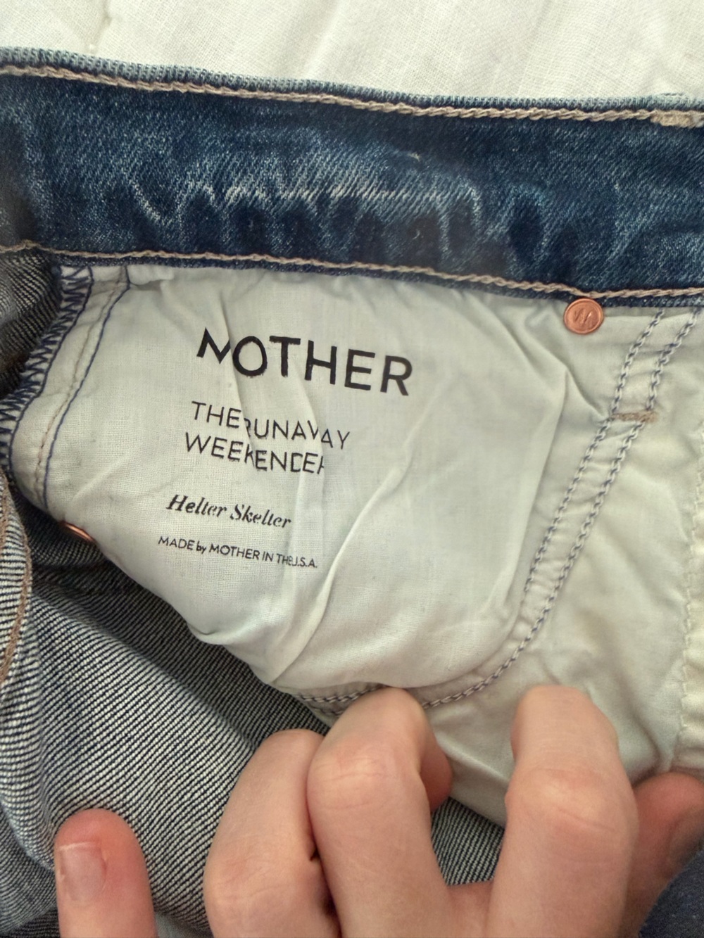 MOTHER Runaway Weekender - Picture 2 of 3